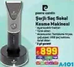 PİERRE CARDİN ŞARJLI SAÇ SAKAL KESME MAKİNESİ